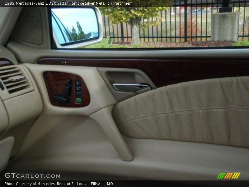 Smoke Silver Metallic / Parchment 1999 Mercedes-Benz E 320 Sedan