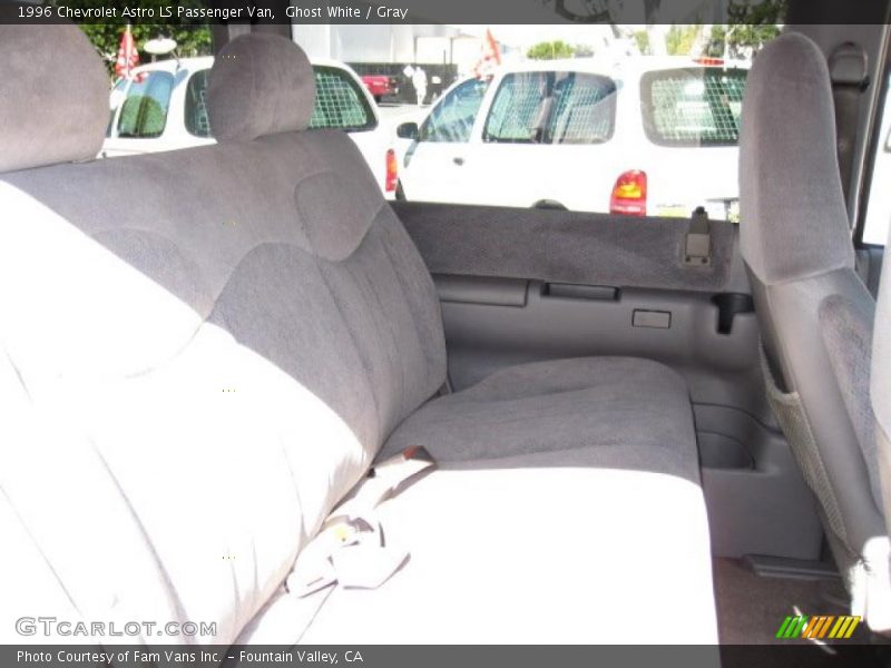 Ghost White / Gray 1996 Chevrolet Astro LS Passenger Van