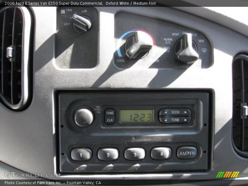 Controls of 2008 E Series Van E350 Super Duty Commericial