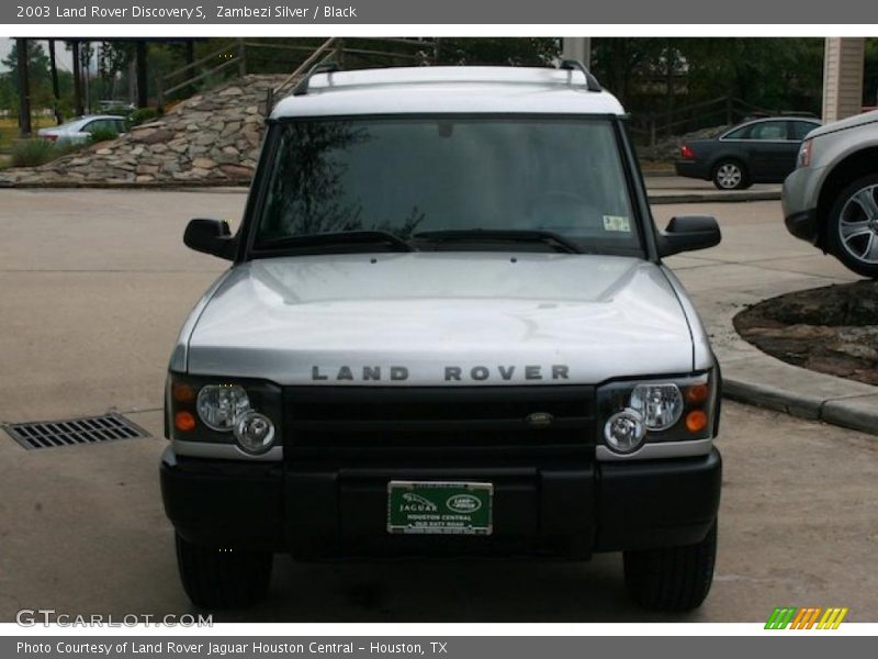 Zambezi Silver / Black 2003 Land Rover Discovery S