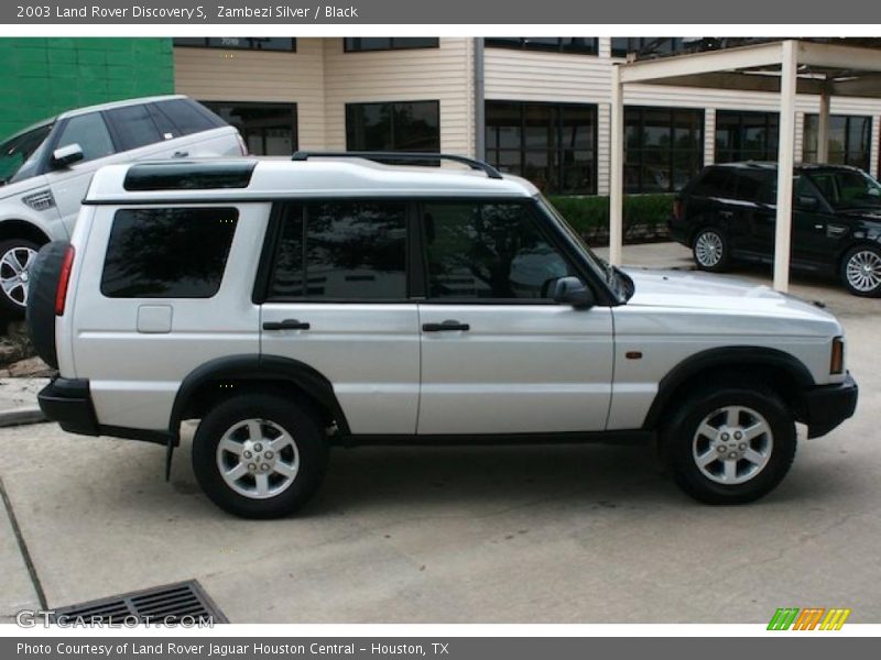 Zambezi Silver / Black 2003 Land Rover Discovery S