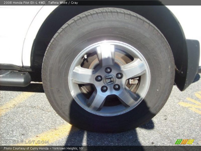 Taffeta White / Gray 2008 Honda Pilot EX-L 4WD