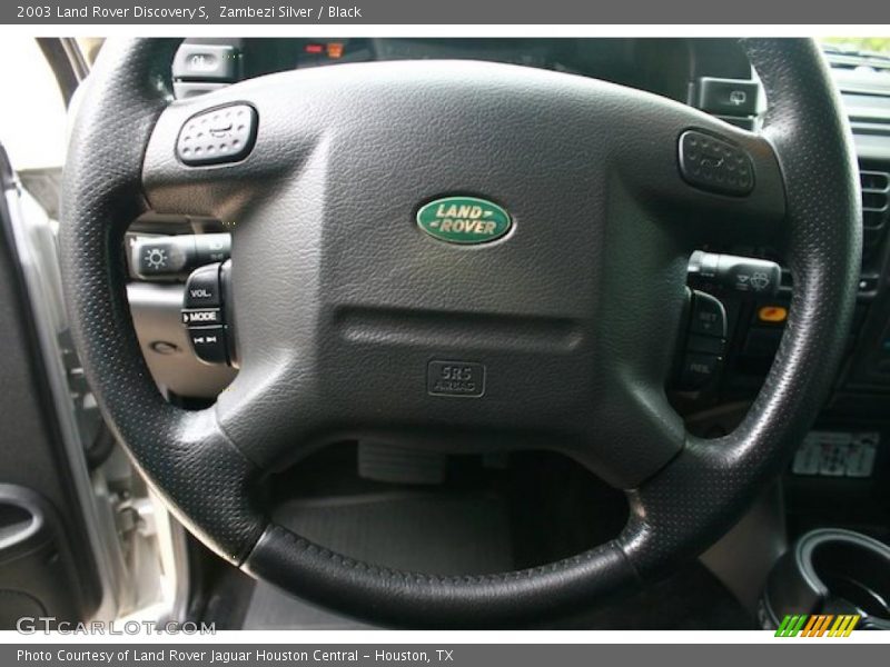 Zambezi Silver / Black 2003 Land Rover Discovery S