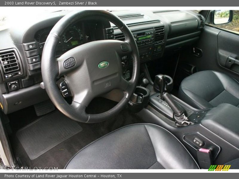 Black Interior - 2003 Discovery S 