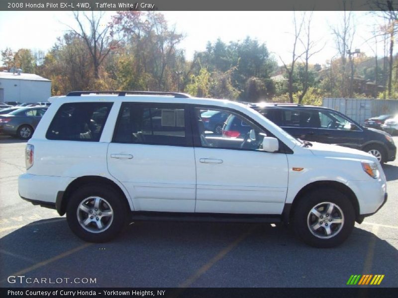 Taffeta White / Gray 2008 Honda Pilot EX-L 4WD