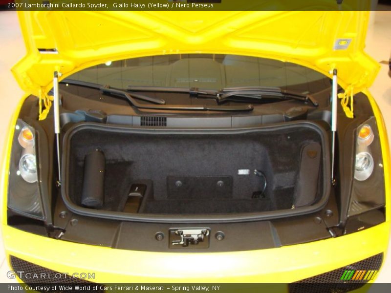  2007 Gallardo Spyder Trunk