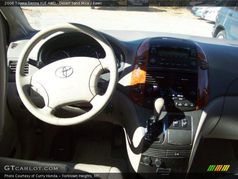 Desert Sand Mica / Fawn 2008 Toyota Sienna XLE AWD