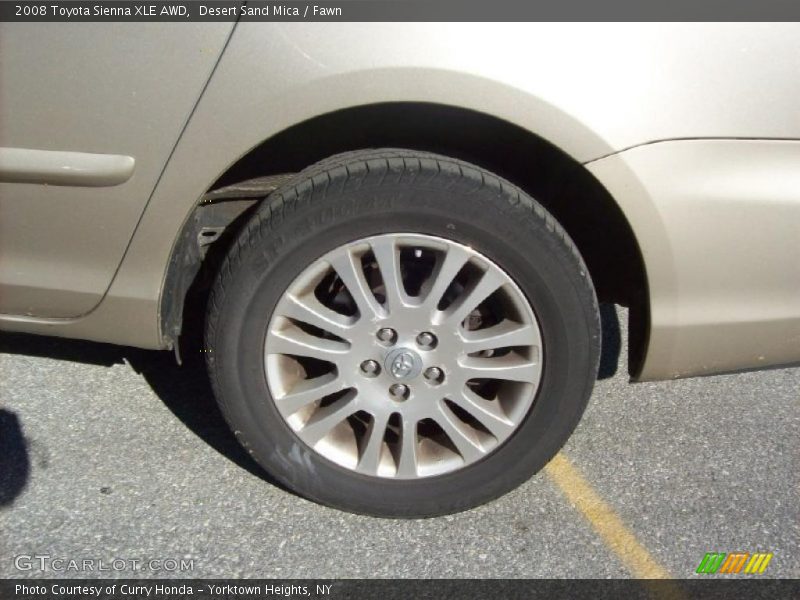 Desert Sand Mica / Fawn 2008 Toyota Sienna XLE AWD