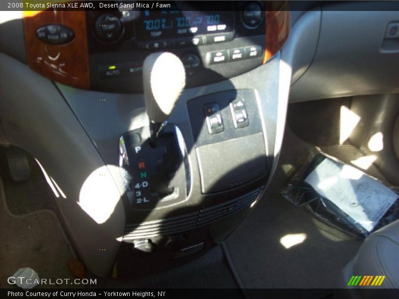 Desert Sand Mica / Fawn 2008 Toyota Sienna XLE AWD
