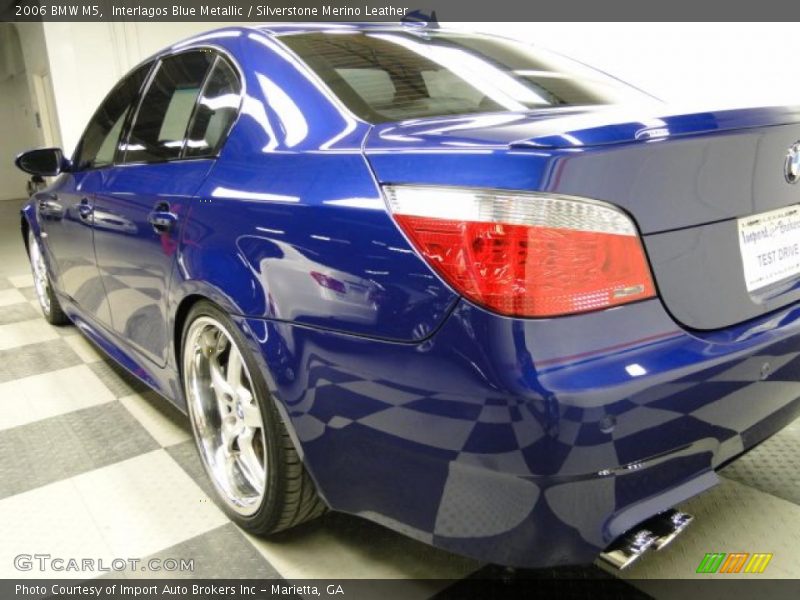 Interlagos Blue Metallic / Silverstone Merino Leather 2006 BMW M5