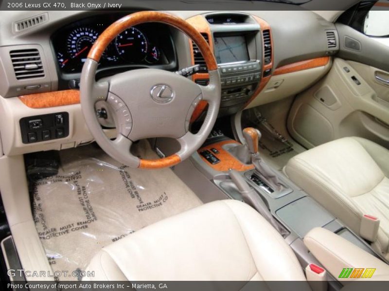 Black Onyx / Ivory 2006 Lexus GX 470