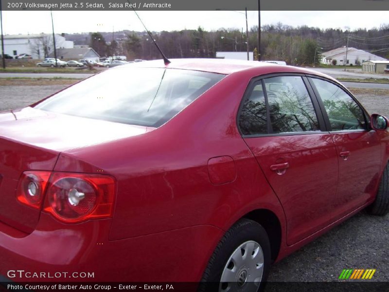 Salsa Red / Anthracite 2007 Volkswagen Jetta 2.5 Sedan