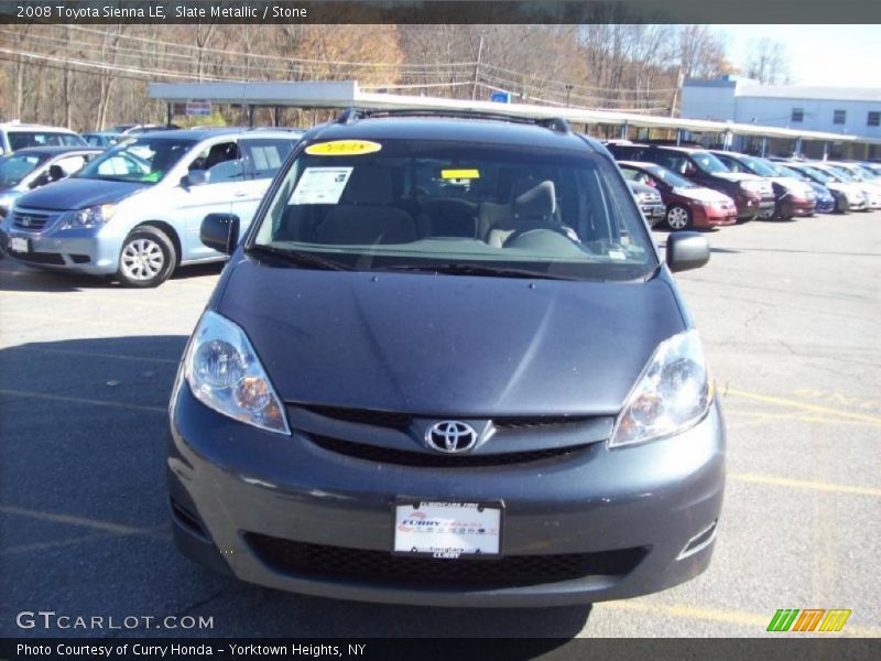 Slate Metallic / Stone 2008 Toyota Sienna LE