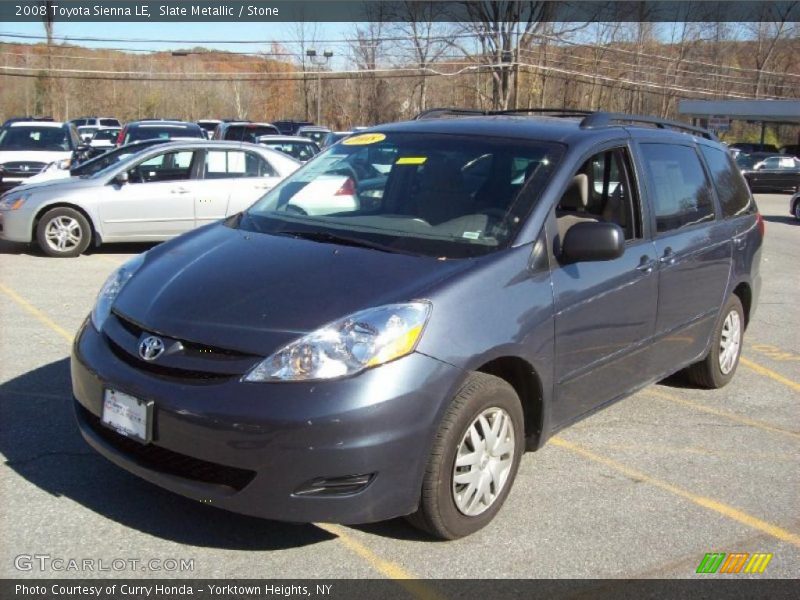 Slate Metallic / Stone 2008 Toyota Sienna LE