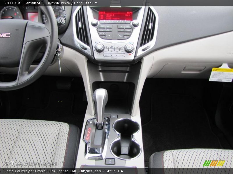 Olympic White / Light Titanium 2011 GMC Terrain SLE