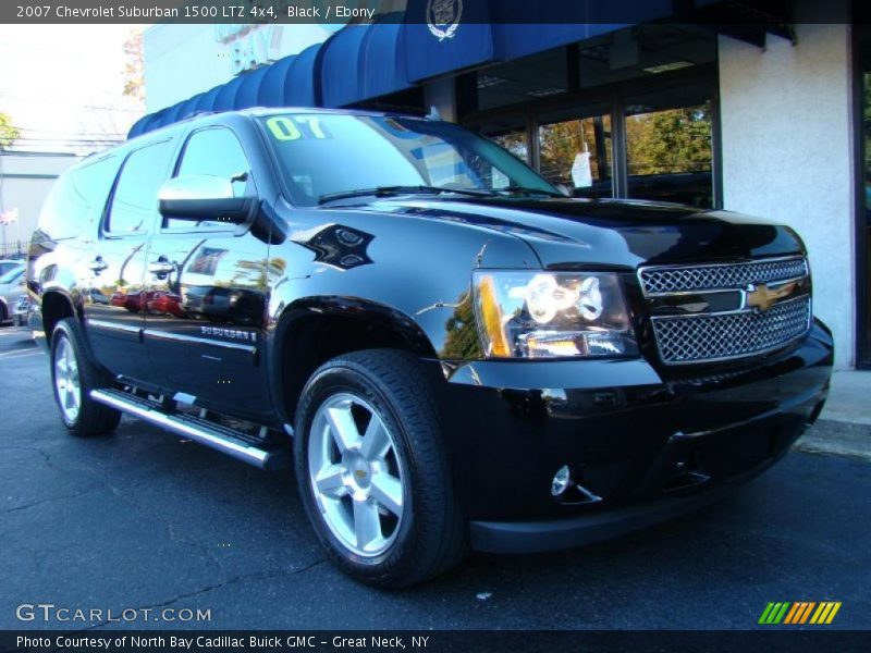 Black / Ebony 2007 Chevrolet Suburban 1500 LTZ 4x4