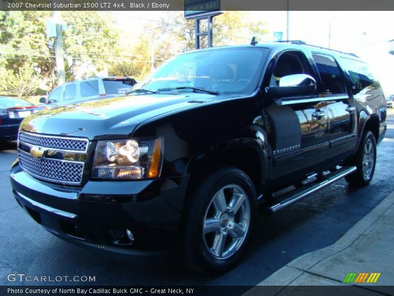 Black / Ebony 2007 Chevrolet Suburban 1500 LTZ 4x4