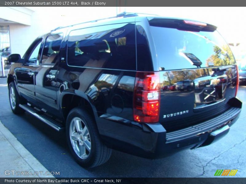 Black / Ebony 2007 Chevrolet Suburban 1500 LTZ 4x4