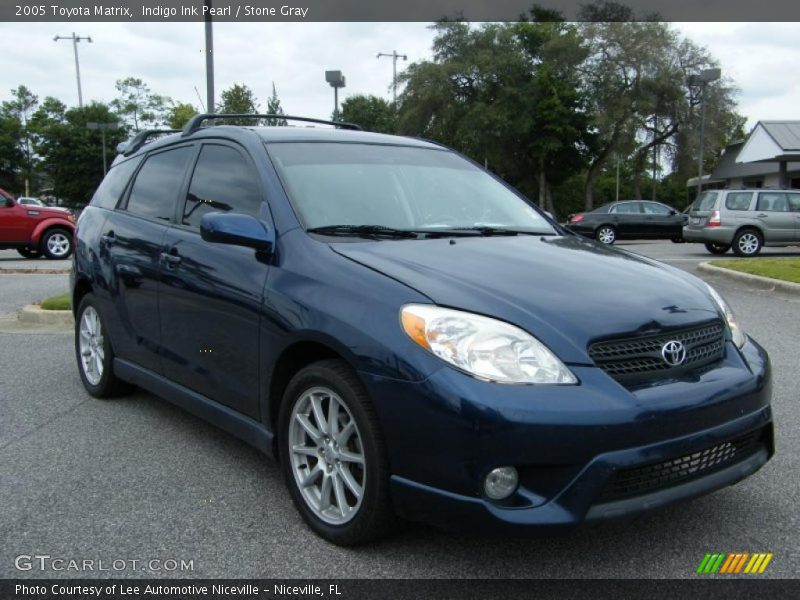 Indigo Ink Pearl / Stone Gray 2005 Toyota Matrix