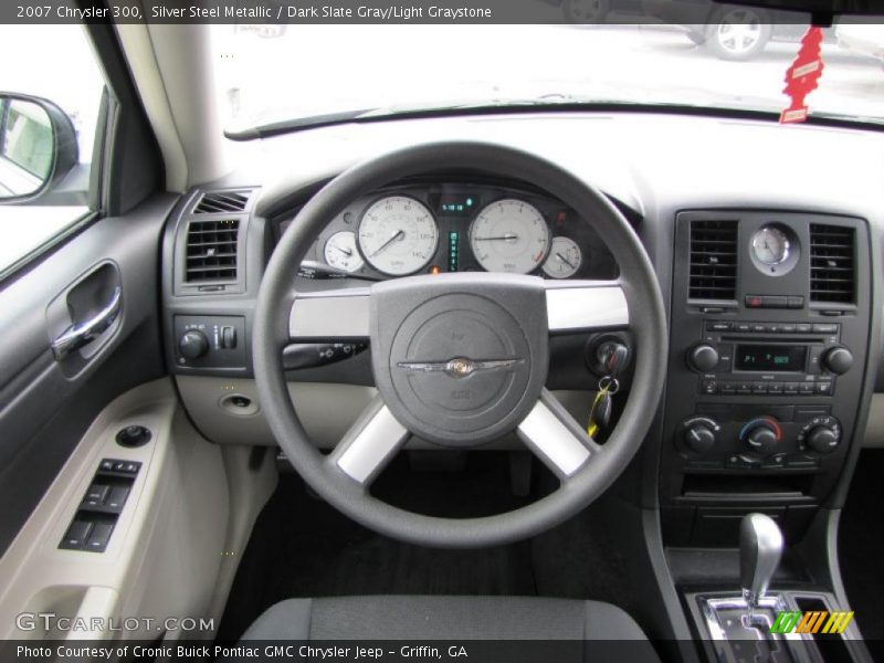 Silver Steel Metallic / Dark Slate Gray/Light Graystone 2007 Chrysler 300