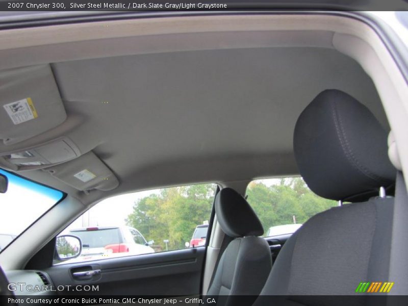 Silver Steel Metallic / Dark Slate Gray/Light Graystone 2007 Chrysler 300