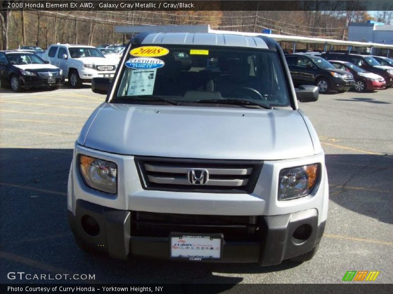Galaxy Gray Metallic / Gray/Black 2008 Honda Element EX AWD
