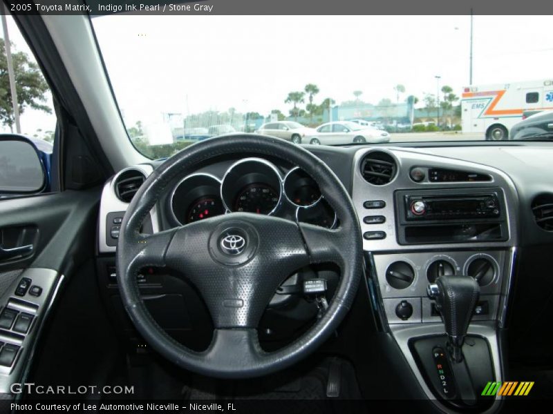 Indigo Ink Pearl / Stone Gray 2005 Toyota Matrix