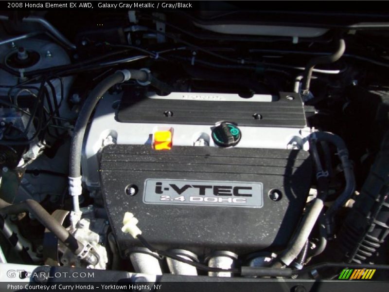 Galaxy Gray Metallic / Gray/Black 2008 Honda Element EX AWD