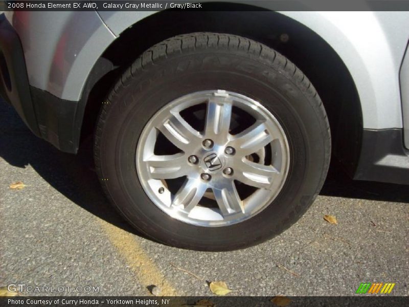 Galaxy Gray Metallic / Gray/Black 2008 Honda Element EX AWD