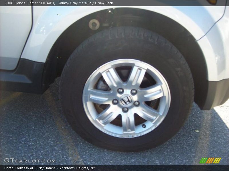 Galaxy Gray Metallic / Gray/Black 2008 Honda Element EX AWD