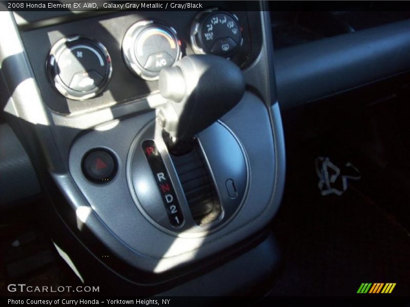 Galaxy Gray Metallic / Gray/Black 2008 Honda Element EX AWD