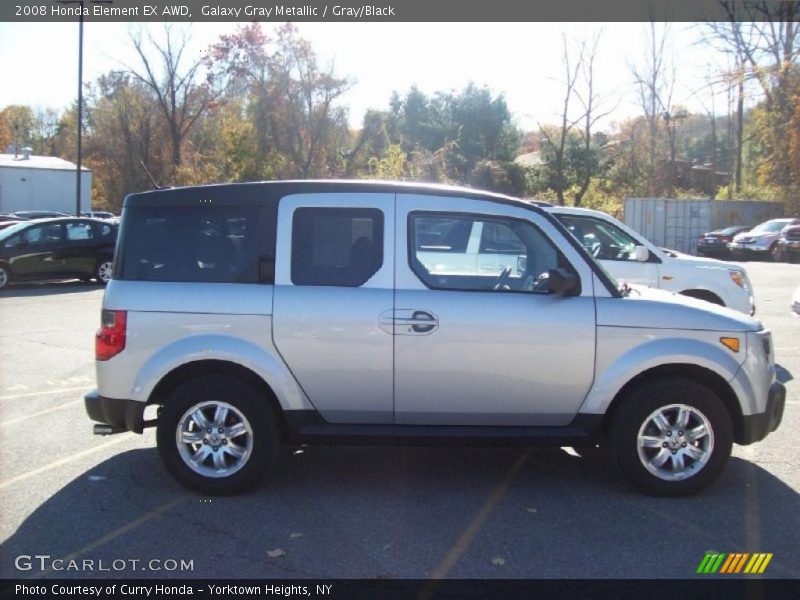Galaxy Gray Metallic / Gray/Black 2008 Honda Element EX AWD