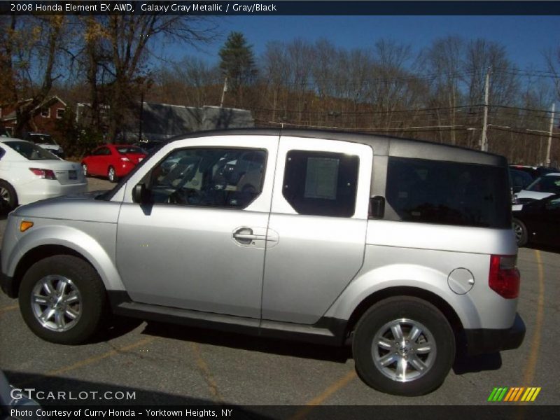 Galaxy Gray Metallic / Gray/Black 2008 Honda Element EX AWD