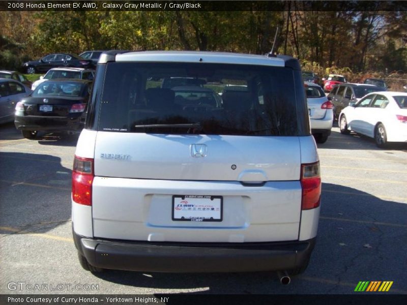 Galaxy Gray Metallic / Gray/Black 2008 Honda Element EX AWD