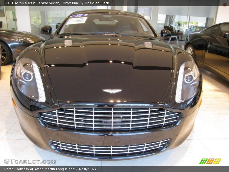 Onyx Black / Obsidian Black 2011 Aston Martin Rapide Sedan