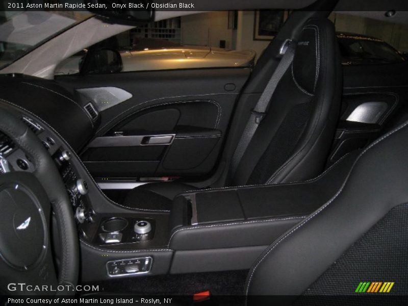  2011 Rapide Sedan Obsidian Black Interior