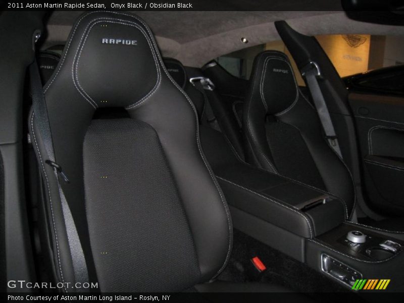  2011 Rapide Sedan Obsidian Black Interior