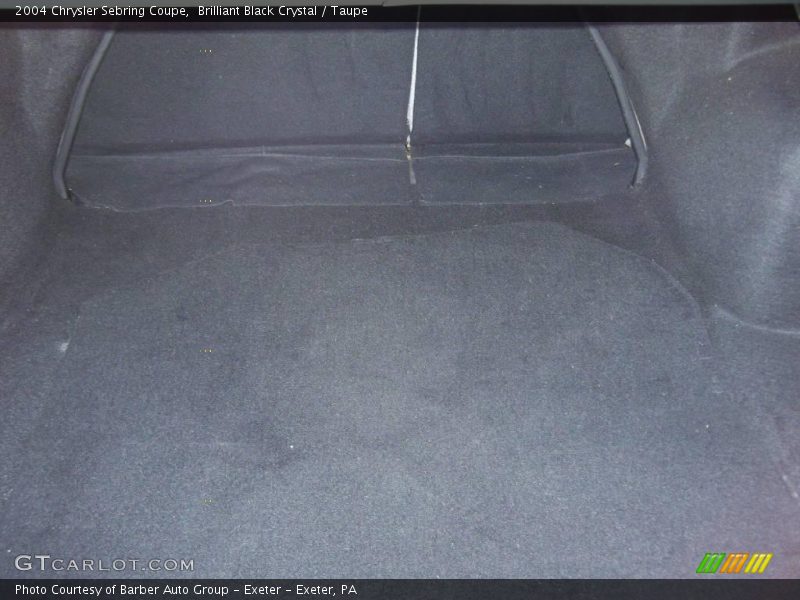 Brilliant Black Crystal / Taupe 2004 Chrysler Sebring Coupe