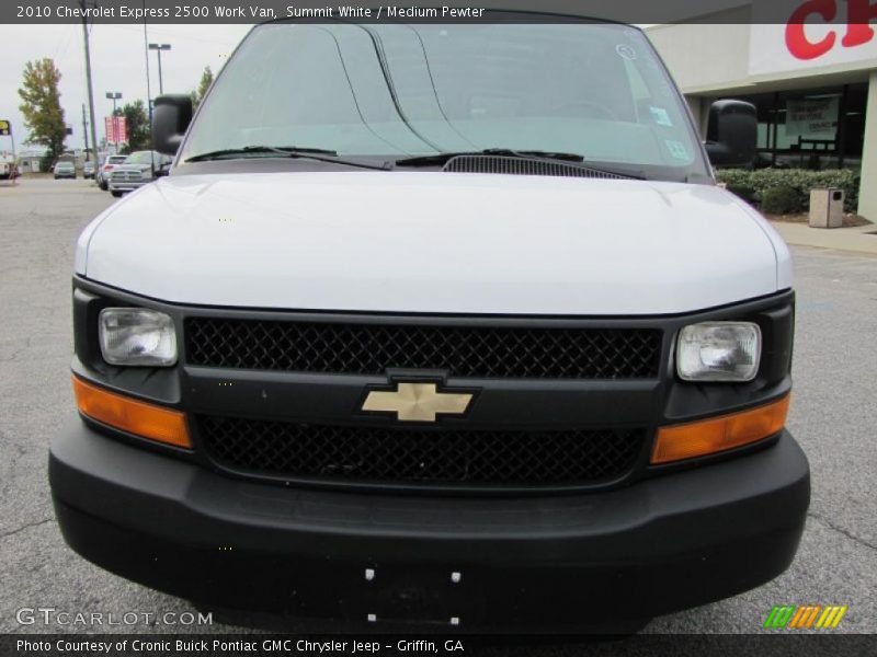 Summit White / Medium Pewter 2010 Chevrolet Express 2500 Work Van