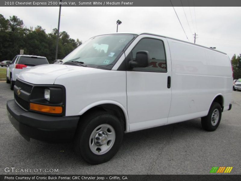  2010 Express 2500 Work Van Summit White