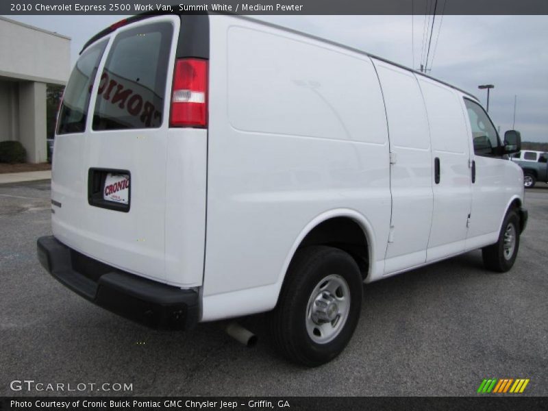 Summit White / Medium Pewter 2010 Chevrolet Express 2500 Work Van