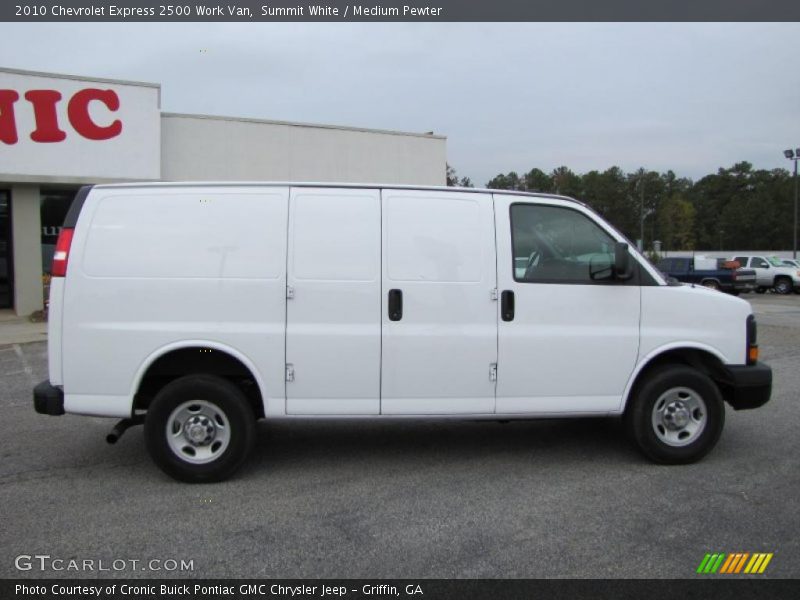  2010 Express 2500 Work Van Summit White