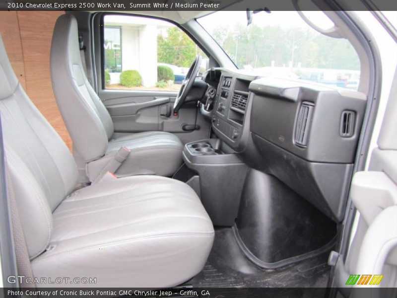 Summit White / Medium Pewter 2010 Chevrolet Express 2500 Work Van