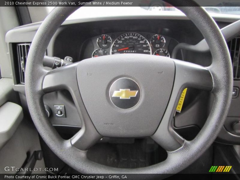 Summit White / Medium Pewter 2010 Chevrolet Express 2500 Work Van