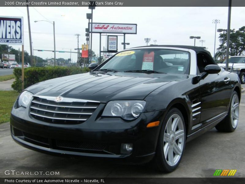 Black / Dark Slate Gray 2006 Chrysler Crossfire Limited Roadster