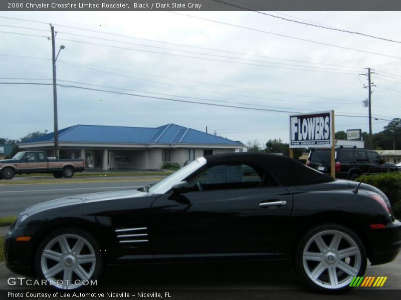 Black / Dark Slate Gray 2006 Chrysler Crossfire Limited Roadster