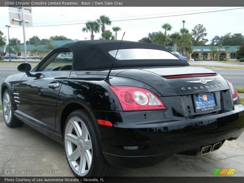 Black / Dark Slate Gray 2006 Chrysler Crossfire Limited Roadster