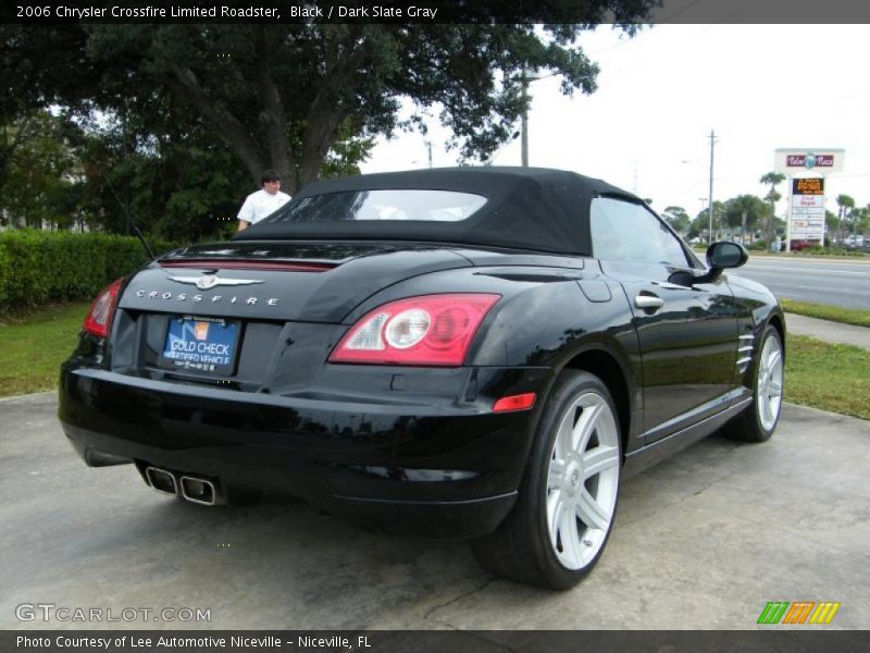 Black / Dark Slate Gray 2006 Chrysler Crossfire Limited Roadster