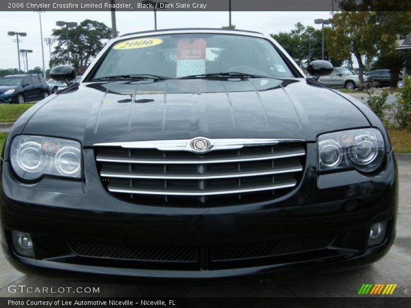 Black / Dark Slate Gray 2006 Chrysler Crossfire Limited Roadster