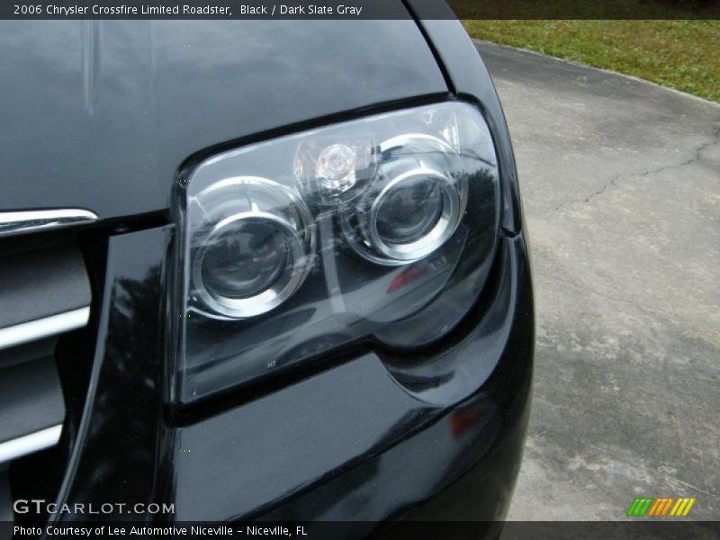 Black / Dark Slate Gray 2006 Chrysler Crossfire Limited Roadster